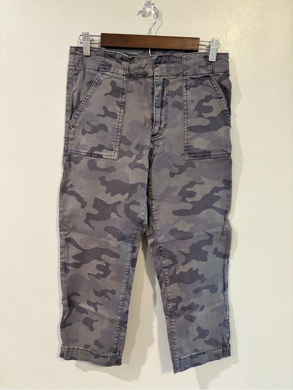 Kut From the Kloth cropped camo pants